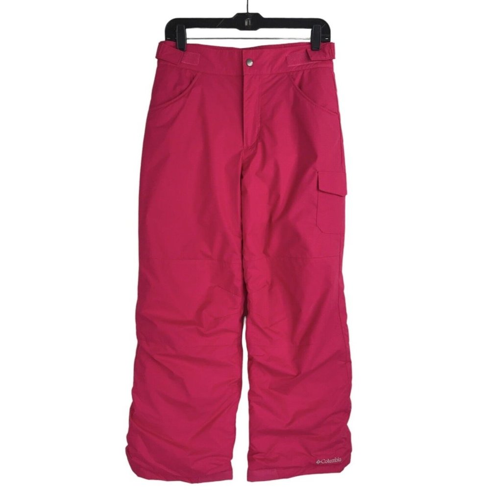 Columbia Ski Pants Girls Size Large L Pink Snow Snowboard Winter